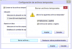 Paso2-Borramos los archivos temporales de internet